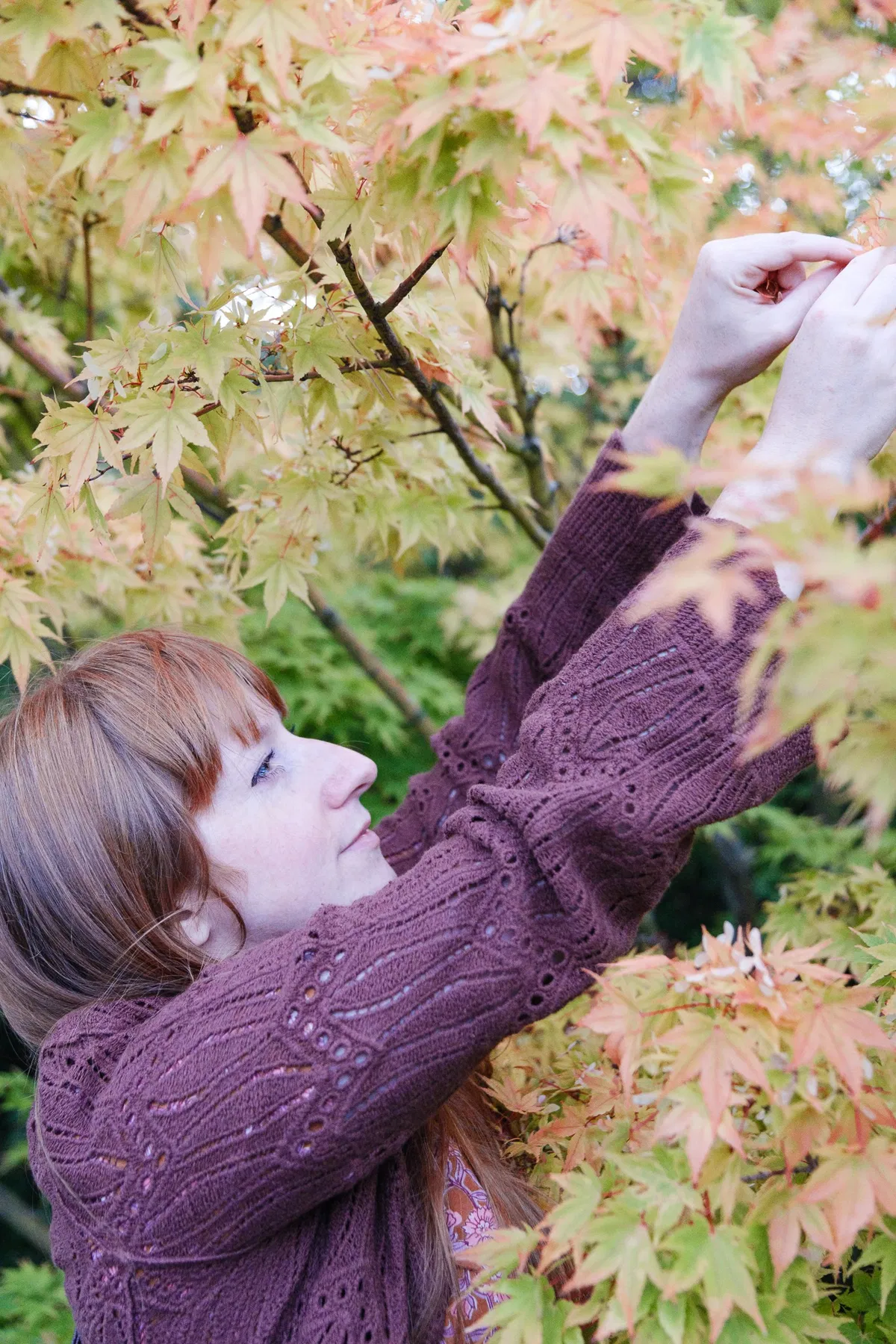 Natural outdoor portrait photography by Sofie Redfern