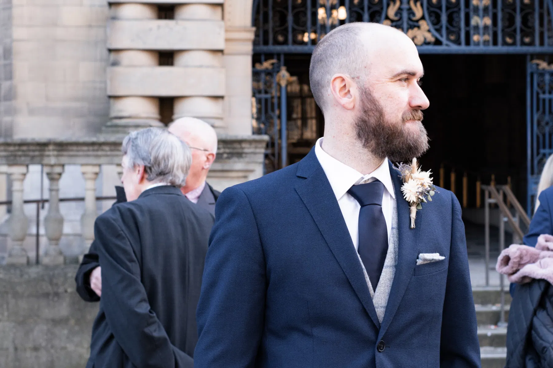 Candid wedding photography by Sofie Redfern